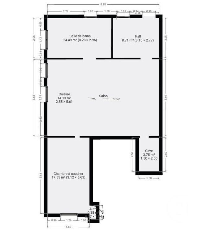 maison à vendre - 1 pièce - 155.0 m2 - THURINS - 69 - RHONE-ALPES - Century 21 Identité Immobilier